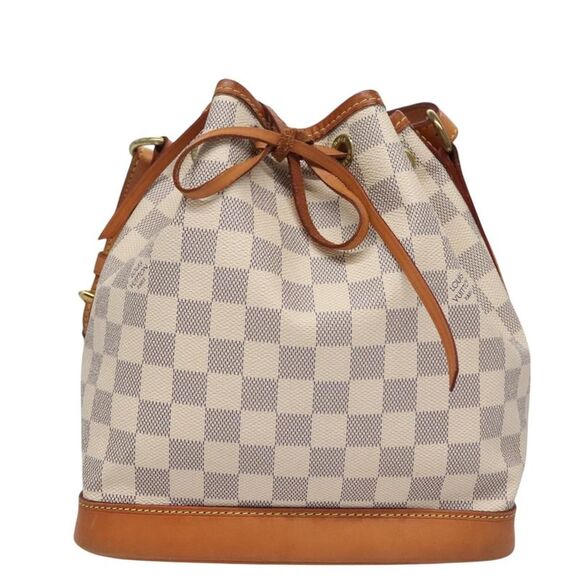 Louis Vuitton Noé Bb White Canvas Shoulder Bag (Pre-Owned) - Picture 1 of 16